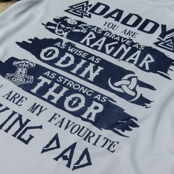 RUGEVIT ФУТБОЛКА YOU ARE MY FAVOURITE VIKING DAD COOLMAX GREY